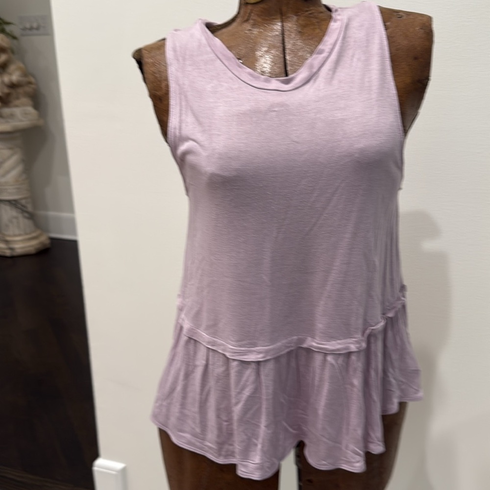 Wilfred Lilac Ruffle Tank Top - Picture 5 of 5